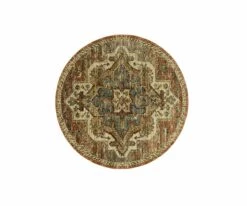 Cheapest ✨ K01 Elements Kasbar Round Rug - Spice 🎉