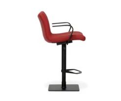 Hot Sale 🔥 C07 Kent Adjustable Counter and Bar Stool 🔥 -Dining Room Sales C07 0004 C07 18C370ADJ BK RD 03