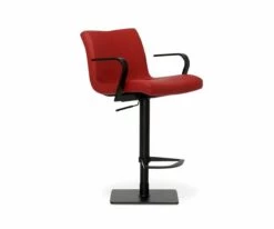 Hot Sale 🔥 C07 Kent Adjustable Counter and Bar Stool 🔥 -Dining Room Sales C07 0005 C07 18C370ADJ BK RD 02