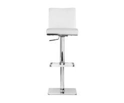 Buy 🥰 C07 Alma Adjustable Counter and Bar Stool 🎁 -Dining Room Sales C07 18C457ADJ CH WH 01