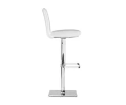 Buy 🥰 C07 Alma Adjustable Counter and Bar Stool 🎁 -Dining Room Sales C07 18C457ADJ CH WH 03