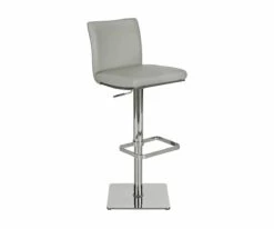Buy 🥰 C07 Alma Adjustable Counter and Bar Stool 🎁 -Dining Room Sales C07 19C475ADJ CH GY 02