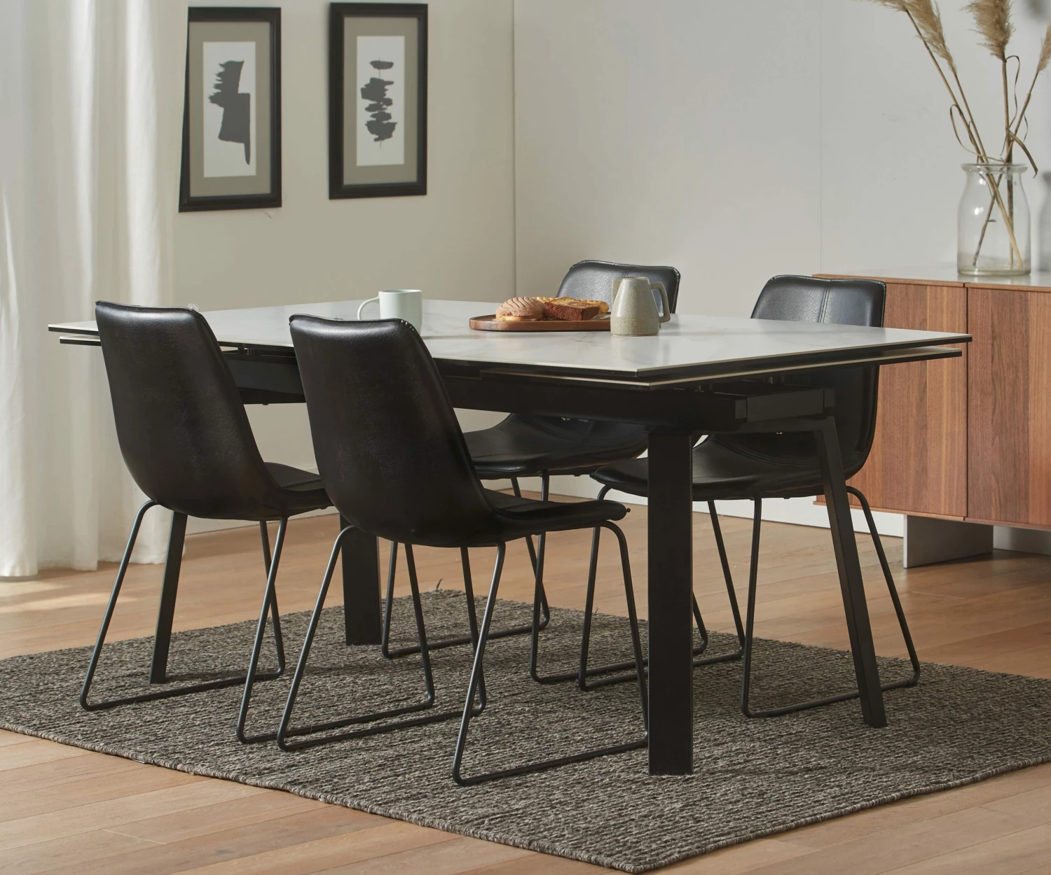 Promo 🎉 C07 Desmi Extension Dining Table 🎁 3 Promo 🎉 C07 Desmi Extension Dining Table 🎁 - Image 3