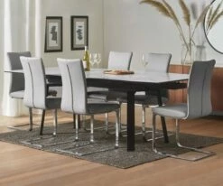 Promo 🎉 C07 Desmi Extension Dining Table 🎁 17 Promo 🎉 C07 Desmi Extension Dining Table 🎁 -Dining Room Sales C07 DESMI TABLE ALMA