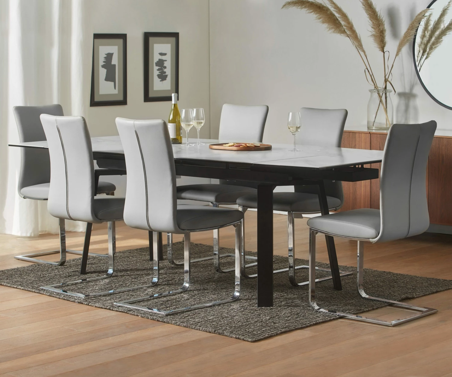 Promo 🎉 C07 Desmi Extension Dining Table 🎁 9 Promo 🎉 C07 Desmi Extension Dining Table 🎁 - Image 9