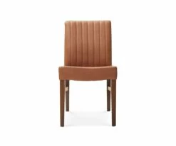 Cheap 👍 D41 Barrima Dining Chair - Saddle/Walnut ✨