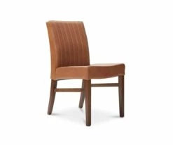 Cheap 👍 D41 Barrima Dining Chair - Saddle/Walnut ✨ -Dining Room Sales D41 17 860 1 W TN 02