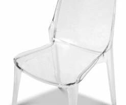 Discount 🤩 E01 Frysta Clear Side Chair 🤩 -Dining Room Sales E01 19 2652100 CLR5