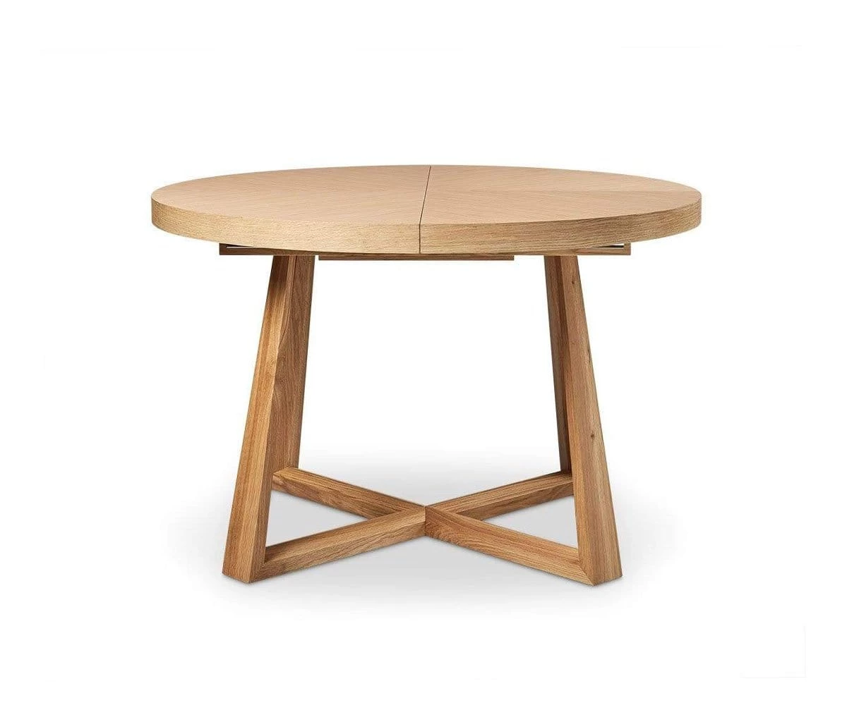 Flash Sale 🛒 E07 Oliver Round Extension Dining Table 🤩 2 Flash Sale 🛒 E07 Oliver Round Extension Dining Table 🤩 - Image 2