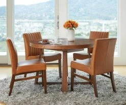 Cheap 👍 D41 Barrima Dining Chair - Saddle/Walnut ✨ -Dining Room Sales E07 Oliver Table WEB 94ab2eb5 f5ee 4db7 b8cc 8a22df81cd16