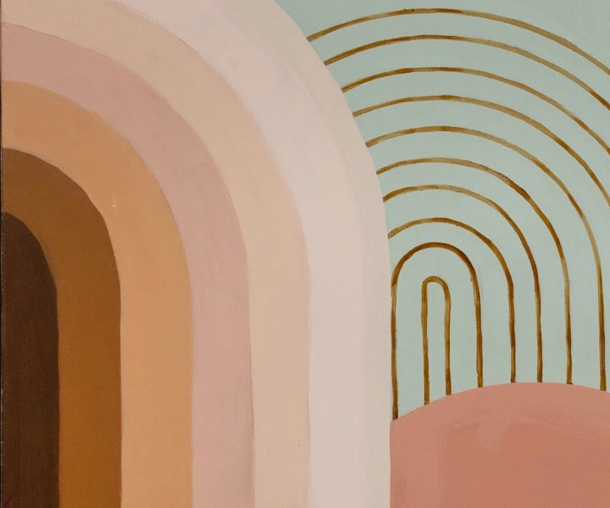 Coupon ๐ F27 Ombrรฉ Arches II Oil Painting ๐ 3 Coupon ๐ F27 Ombrรฉ Arches II Oil Painting ๐ - Image 3