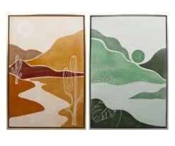 Outlet ✨ F27 Desert Oil Painting 🧨 -Dining Room Sales F27 V2 3005N 2C 4a