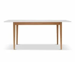 New 🎉 I35 Eptri Rectangular Extension Dining Table ⭐ -Dining Room Sales I35 EPT REC DT N WH 4