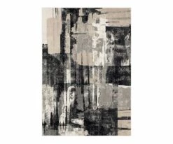 Discount ๐ K01 Epiphany Brush Strokes Rug - Soot ๐คฉ