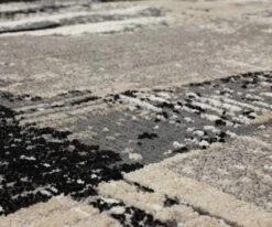 Discount 😉 K01 Epiphany Brush Strokes Rug - Soot 🤩 -Dining Room Sales K01 BrushStrokes Soot 03