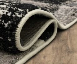 Discount 😉 K01 Epiphany Brush Strokes Rug - Soot 🤩 -Dining Room Sales K01 BrushStrokes Soot 05