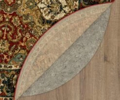Hot Sale 🔥 K01 Spice Market Dhahar Round Rug - Garnet 😀 -Dining Room Sales K01 Dhahar Garnet 03