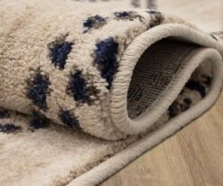 Hot Sale ✨ K01 Cosmopolitan French Affair Rug Runner - Ink Blue 🤩 -Dining Room Sales K01 FrenchAffair 03