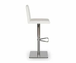 Best Pirce 🎉 M18 Amagi Adjustable Counter and Bar Stool 🌟 -Dining Room Sales M18 15AMAGI BAR WH 04