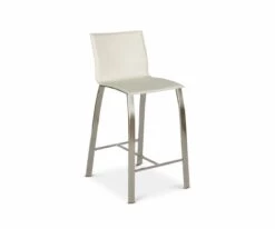 Outlet ⌛ M18 Jelena Counter Stool 😉 -Dining Room Sales M18 15JELENA CTR WH 02
