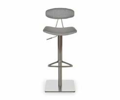 Deals ❤️ M18 Lena Fabric Adjustable Counter and Bar Stool ✨ -Dining Room Sales M18 16LENA BAR LTGY 02