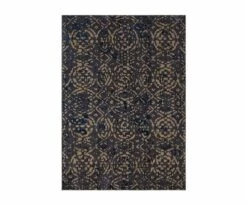 Top 10 🌟 K01 Cosmopolitan Block Print Rug - Ink ✔️