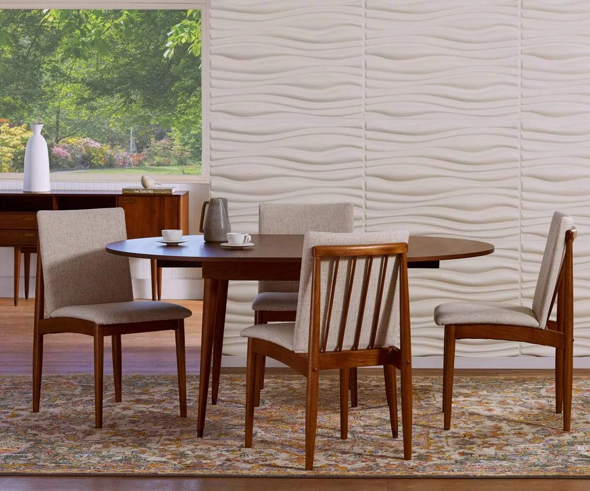 Flash Sale ✔️ S13 Holfred Round Extension Dining Table 🛒 2 Flash Sale ✔️ S13 Holfred Round Extension Dining Table 🛒 - Image 2