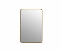 Dining Room Sales -Dining Room Sales S13 Janelle Rectangular Mirror Brass 01