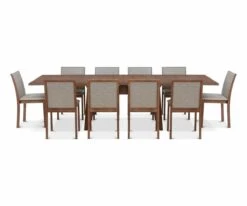 Top 10 🌟 S27 Randers Rectangular Extension Table - Walnut 🌟 -Dining Room Sales S27 SM13 W 009