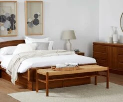 Brand new 😀 S29 Raholt 56" Rope Bench 😍 -Dining Room Sales WS29 Anisa Storage Bed V1 WEB